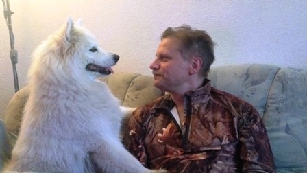 Собака- друг человека.