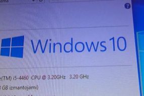 После установки windows 10