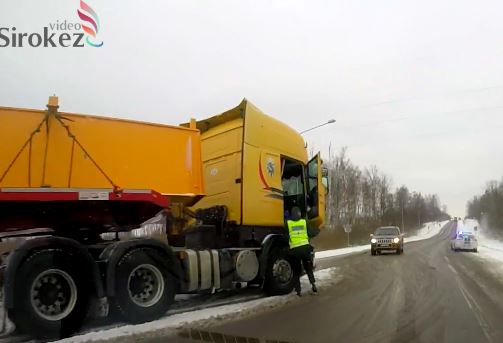 Негабарит не вписался