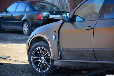 Подрыв автомобиля в Резекне