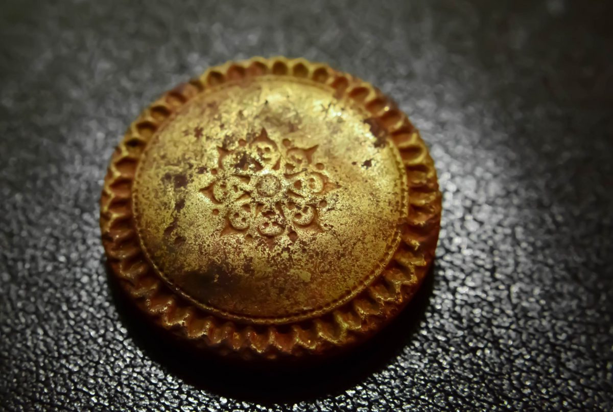 Осень, пуговица