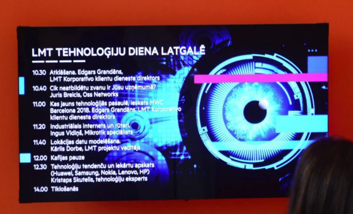 В Резекне день  технологий от LMT