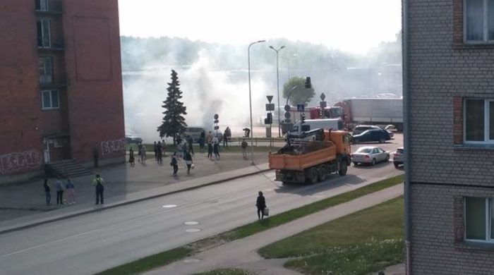 Взрыв на перекрёстке
