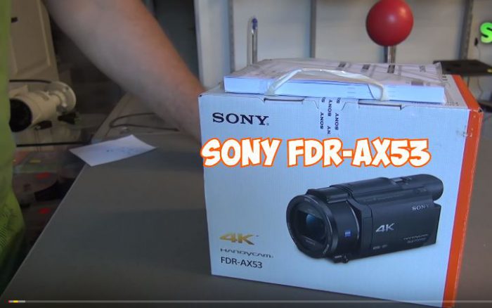 Sony FDR-AX53
