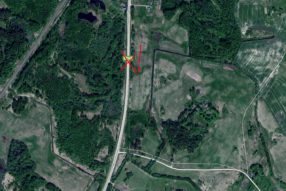 Авария под Озолайне