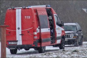 Пока не спасали, но тренировались