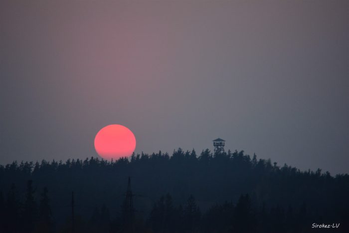 Закат в апреле