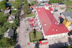 В гостях у пожарных