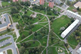 Парк в северке