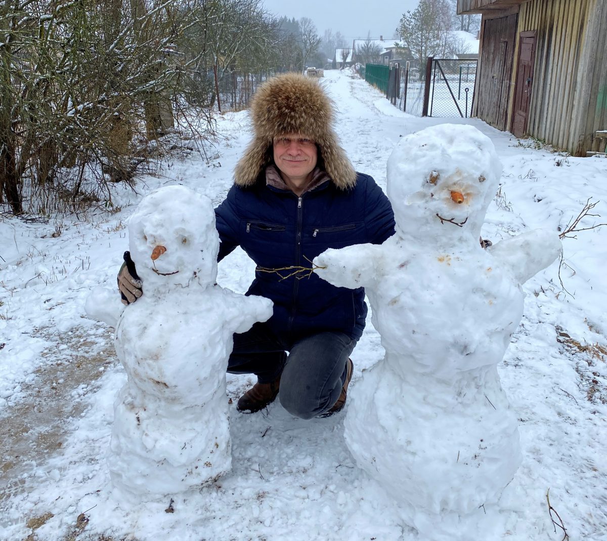 снежная баба