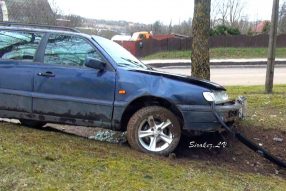 Не вписался в поворот