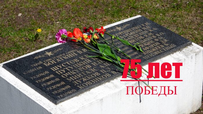 75 лет капитуляции фашистской Германии. 8-9-е МАЯ 2020