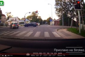 Момент плавления мозга у водителя