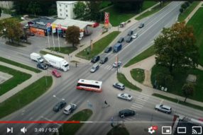Светофор не всегда гарантия безаварийности на перекрёстке
