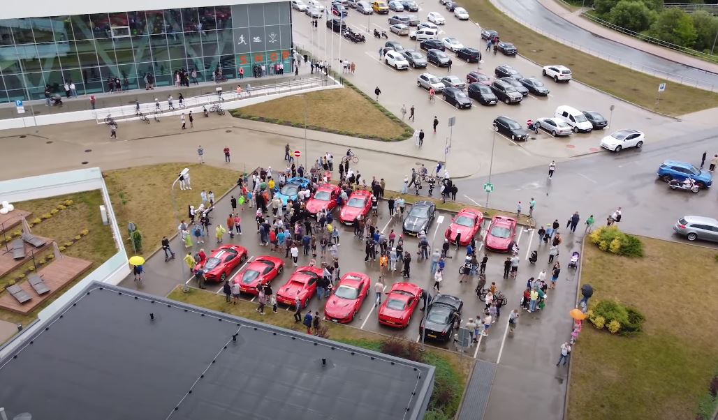 Ferrari в Резекне, есть повод порадоваться