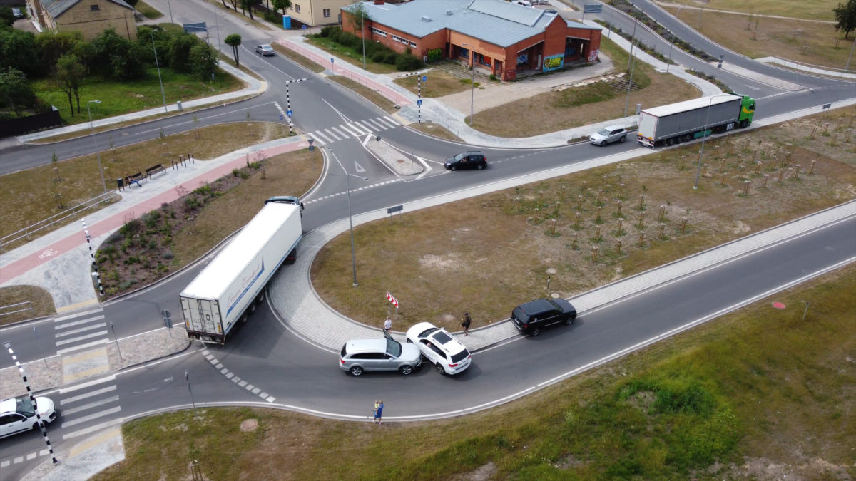 Новая авто развязка на Стацияс