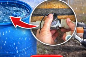 Не дадим пропась дождевой воде. 👍